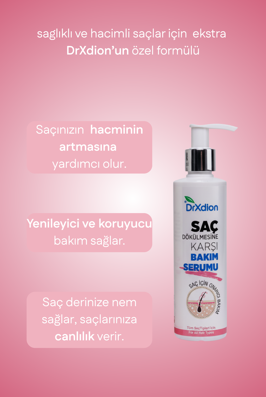 DrXdion Saç Bakım Serumu