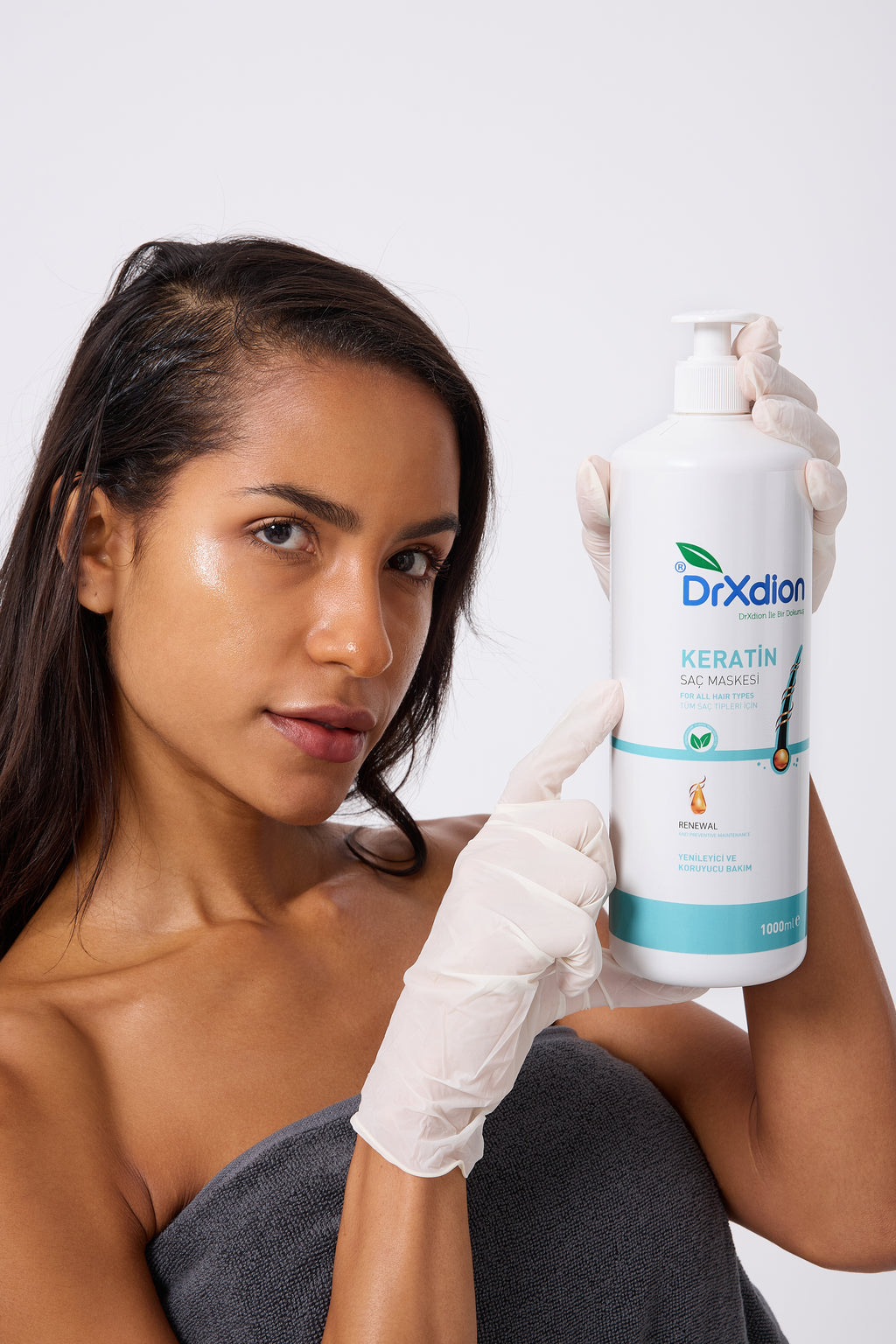 DrXdion Saf Keratin Saç Maskesi (1000ml)