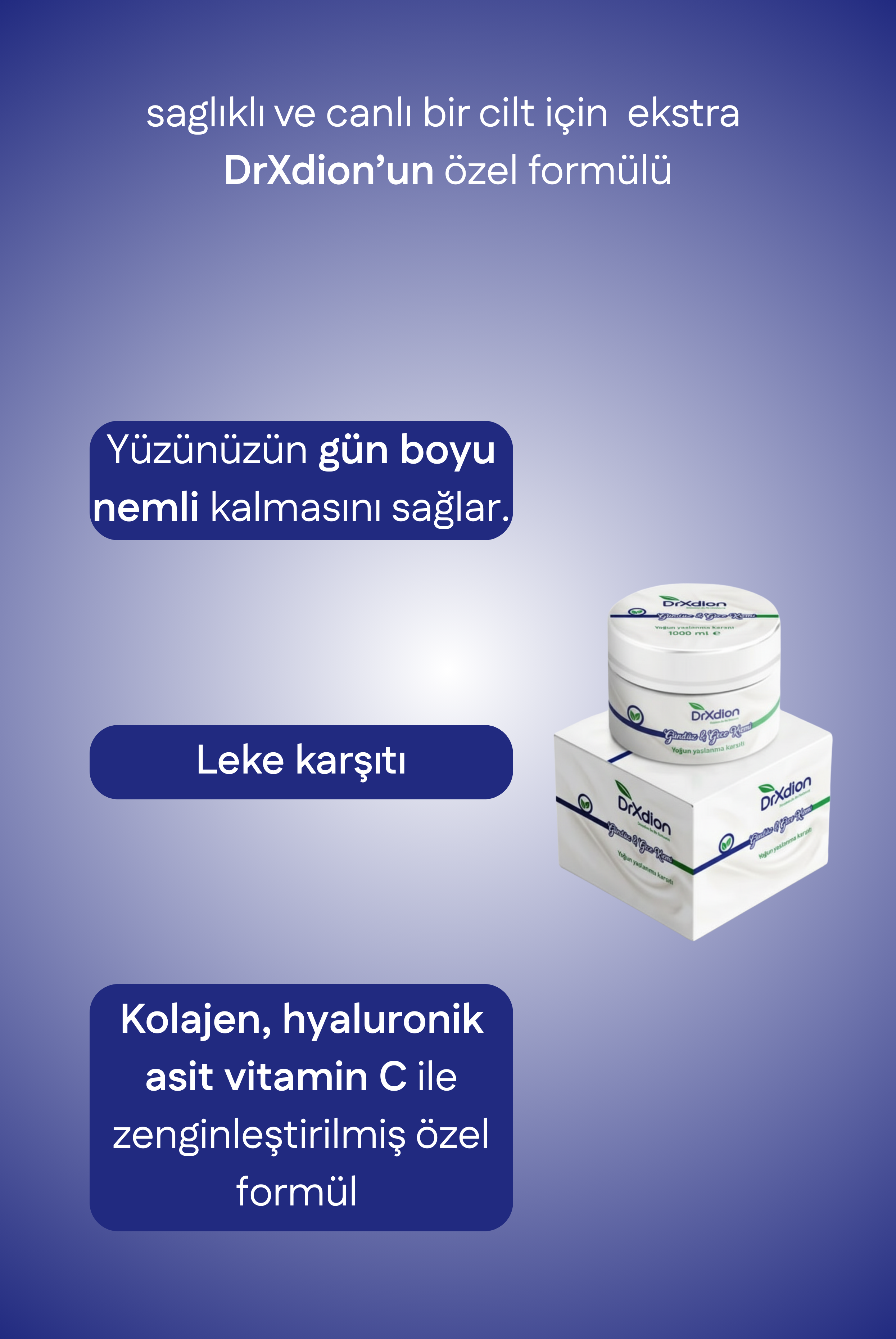 DrXdion Lifting Etkili Gündüz & Gece Kremi