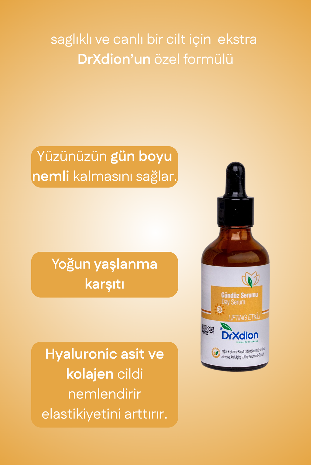 DrXdion Gündüz Cilt Bakım Serumu