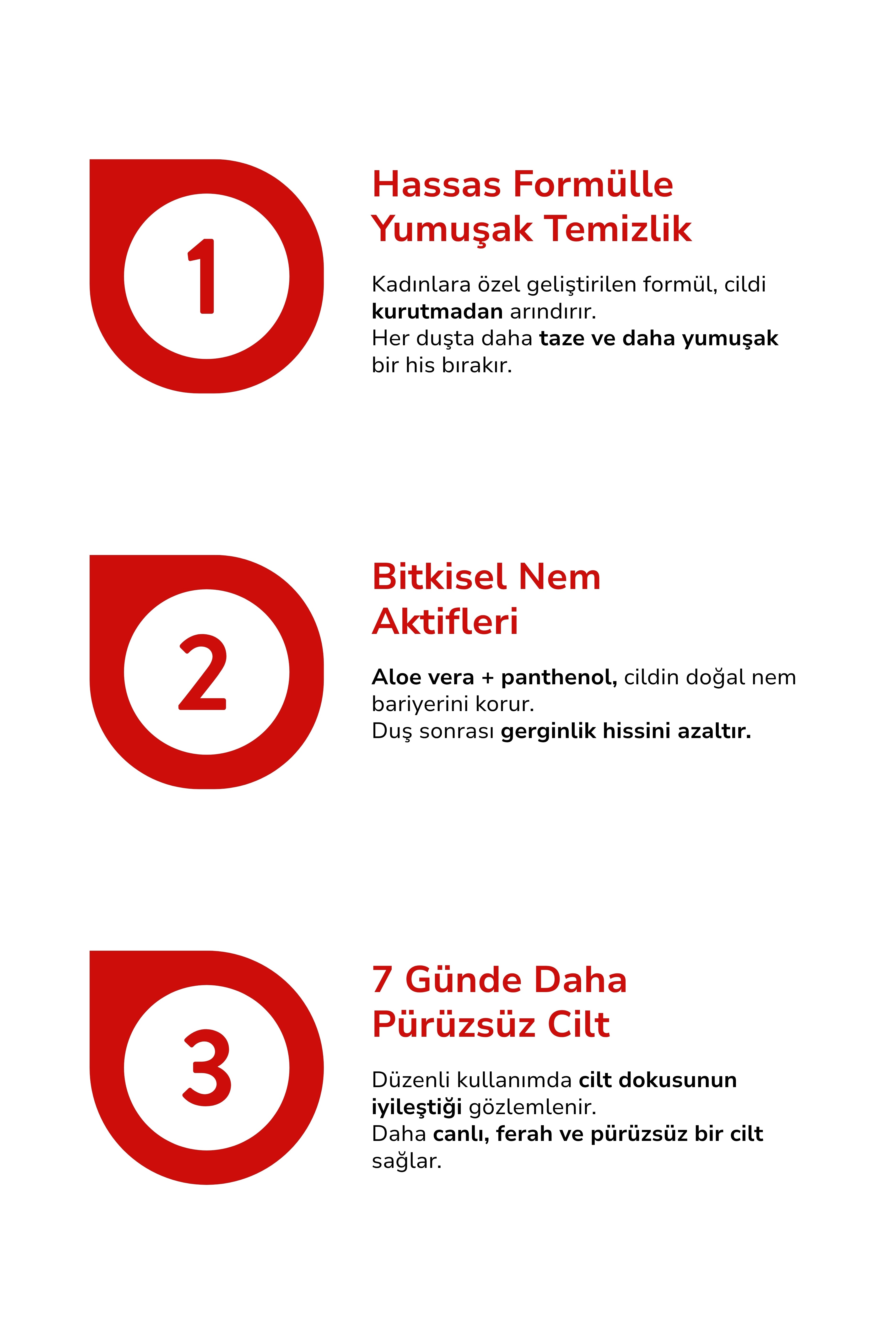 Yüksek Temizlik Etkili Lady Duş Jeli (500 ml)