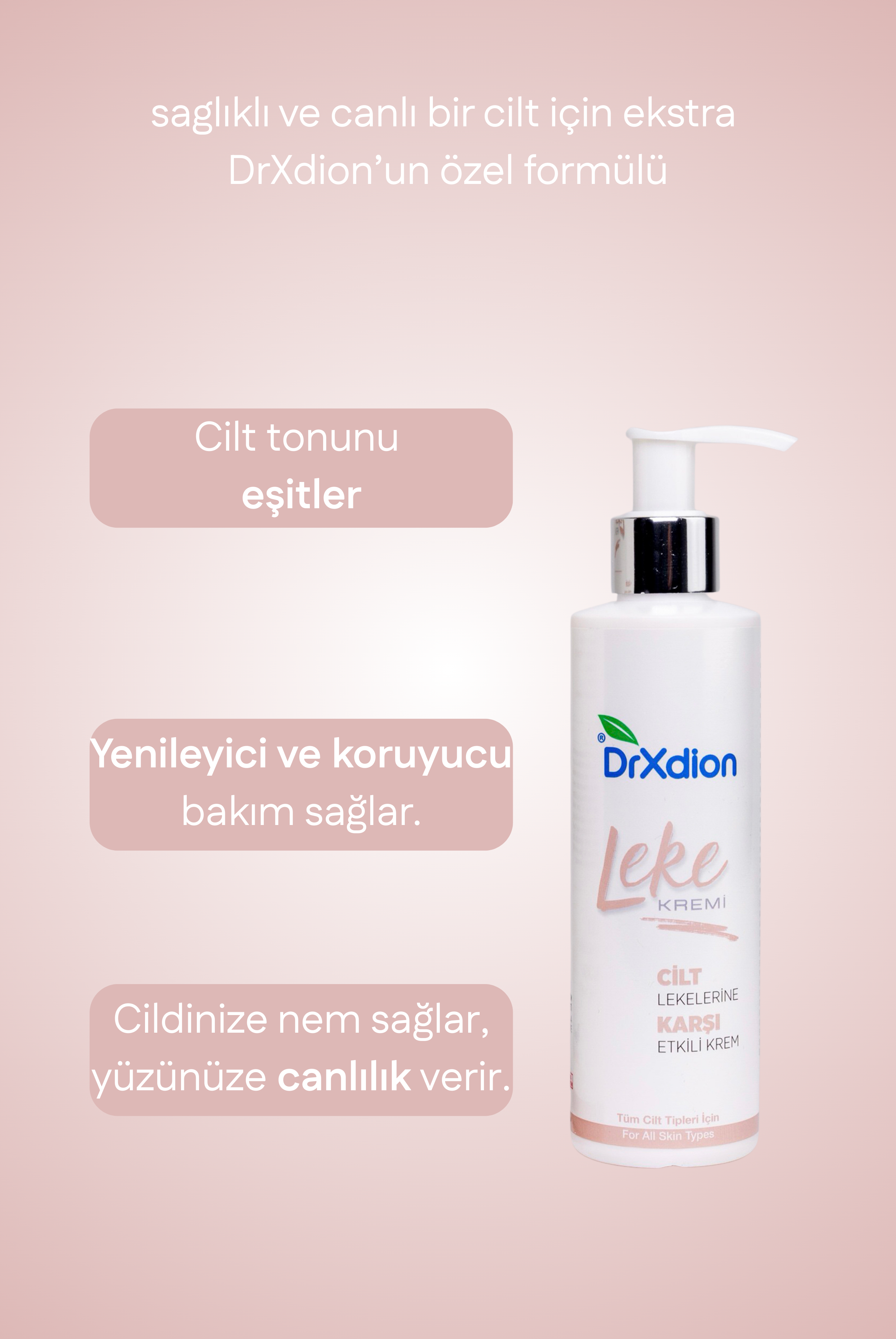 DrXdion Cilt Tonu Eşitleyici Aydınlatıcı Krem