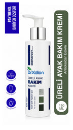 DrXdion Dermafoot Repair Üreli Ayak Bakım Kremi – Üre, Shea Yağı & Panthenol – Kuru ve Çatlak Ayaklar İçin – 150 ml