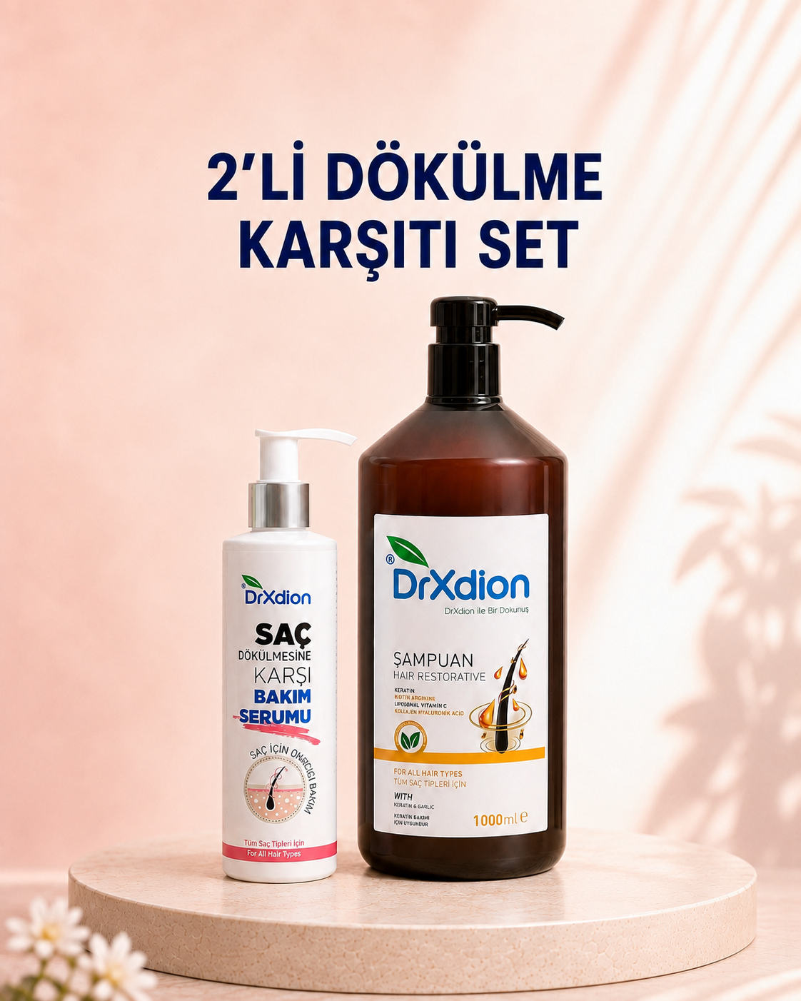DrXdion 2'li Dökülme Karşıtı Set