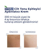 DrXdion Leke Karşıtı Aydınlatıcı Krem Niacinamide, Arbutin Vitamin C, Kojic Asit, Ferulic Asit (200 ml)