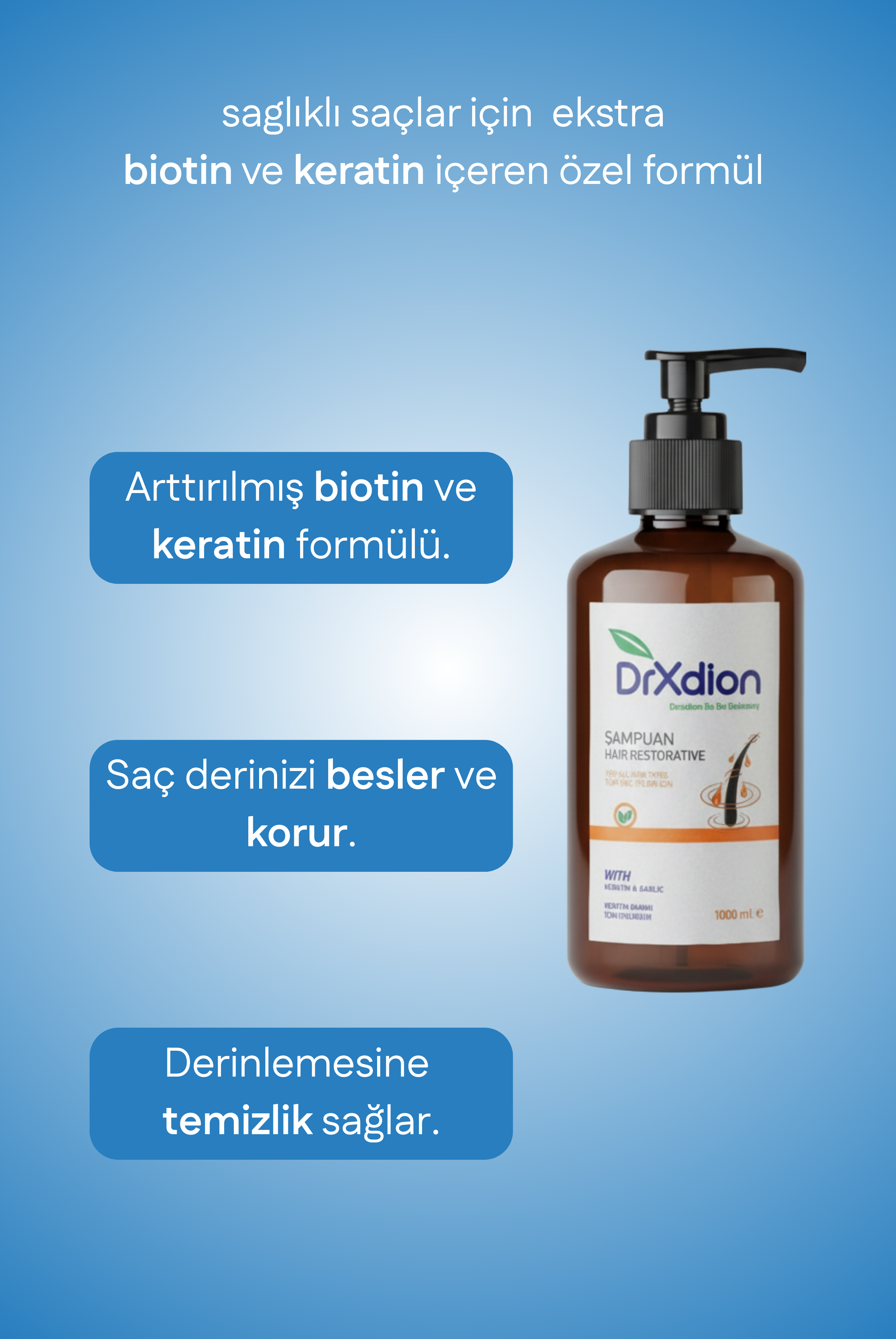 DrXdion Mucizevi Şampuan (1000 ml)