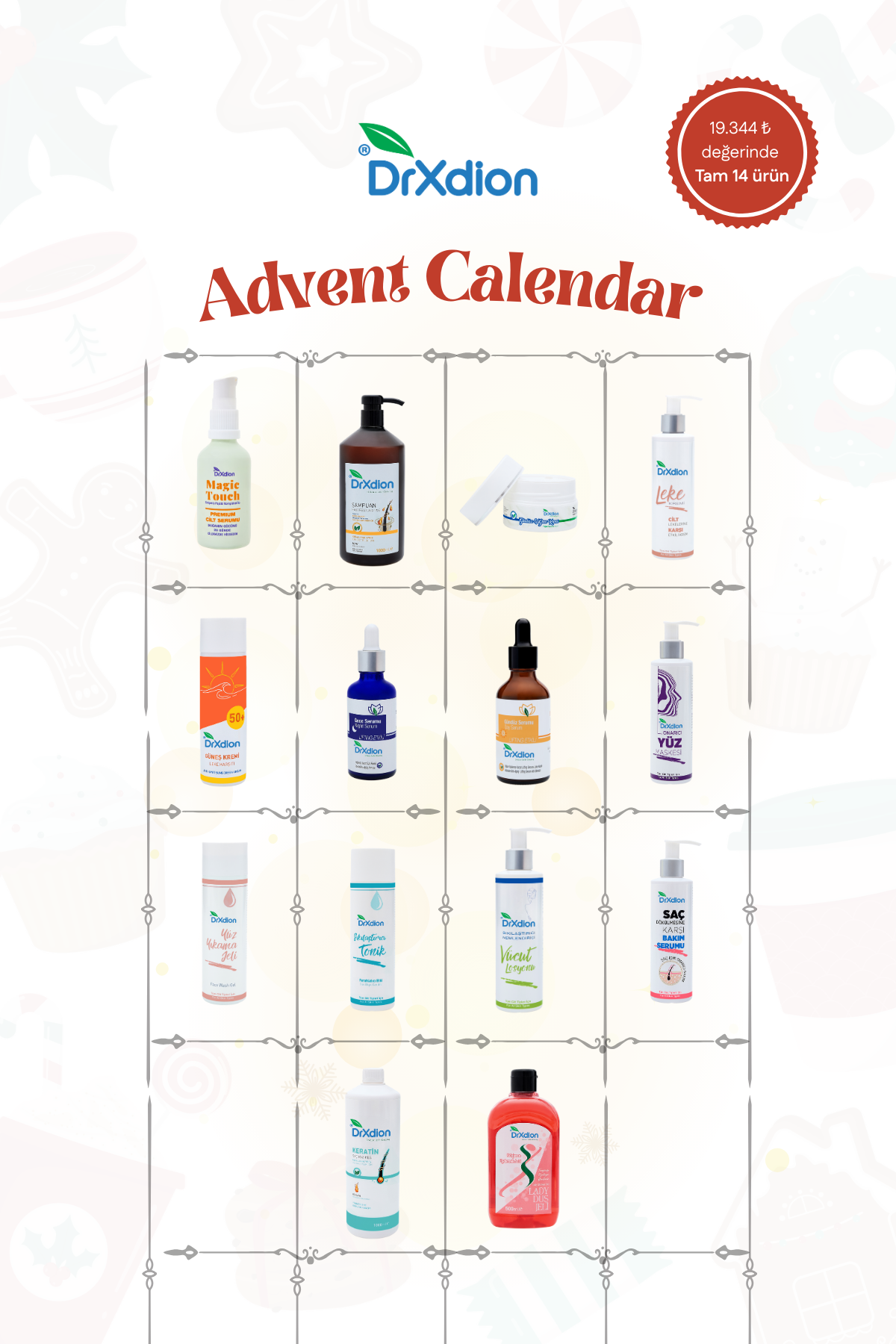 DrXdion Advent Calendar (Tüm Ürünler)